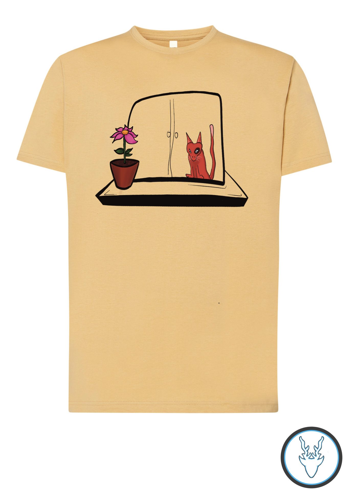 IMG_0180 Camiseta Unisex Gata en la Ventana – Diseño Exclusivo y Sostenible